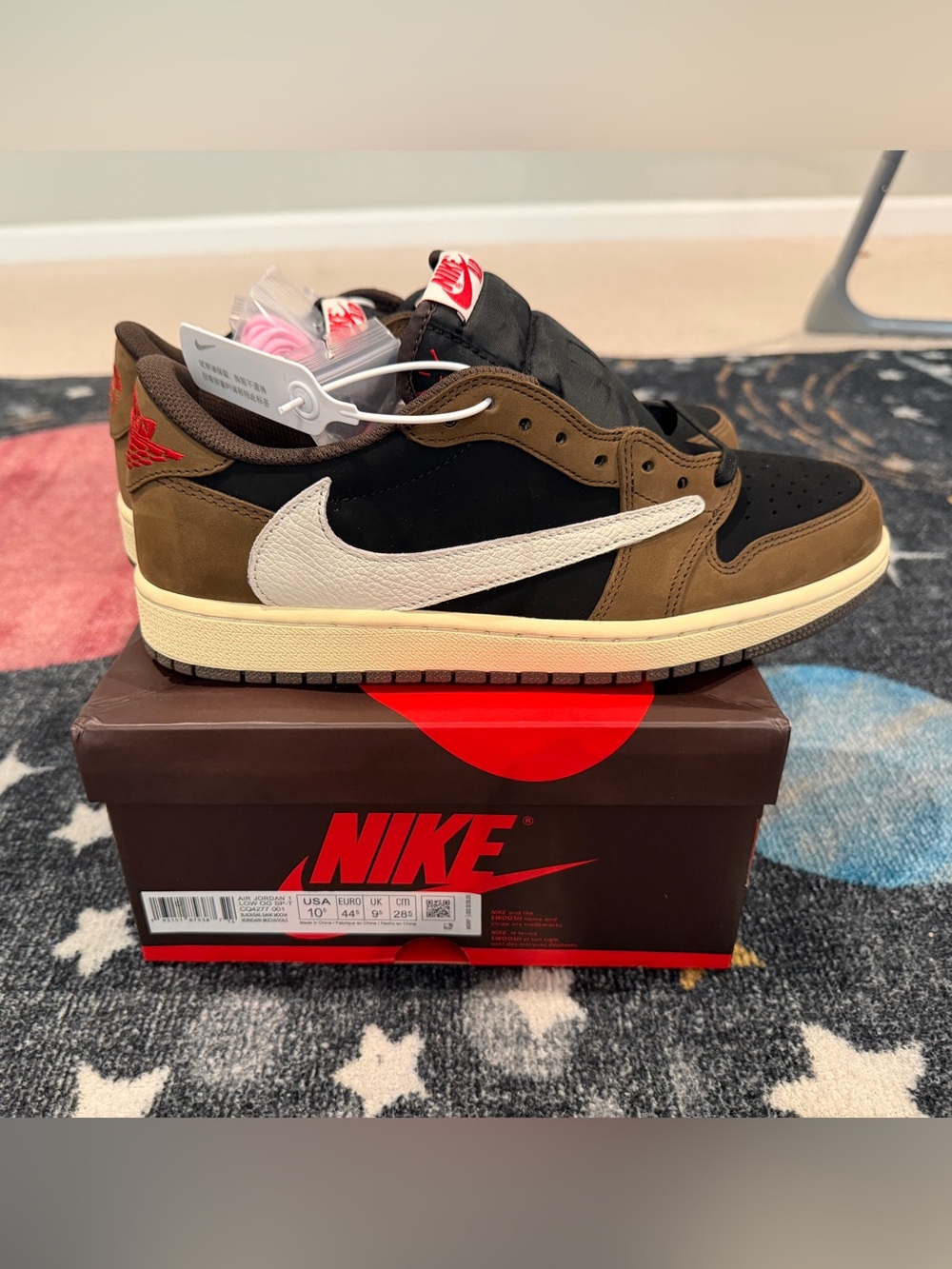Nike Air Jordan 1 Low OG SP x Travis Scott Mocha